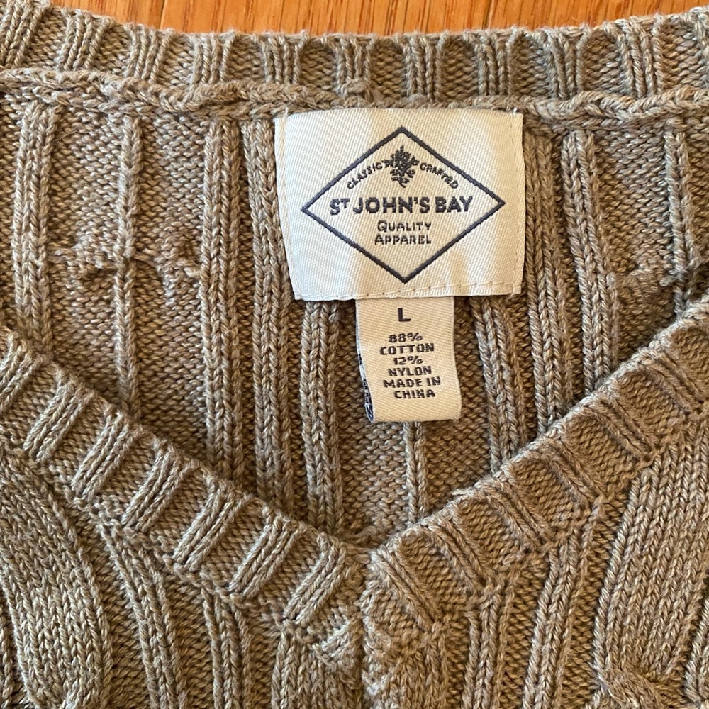 Cable knit sweater - Picture 2 of 2